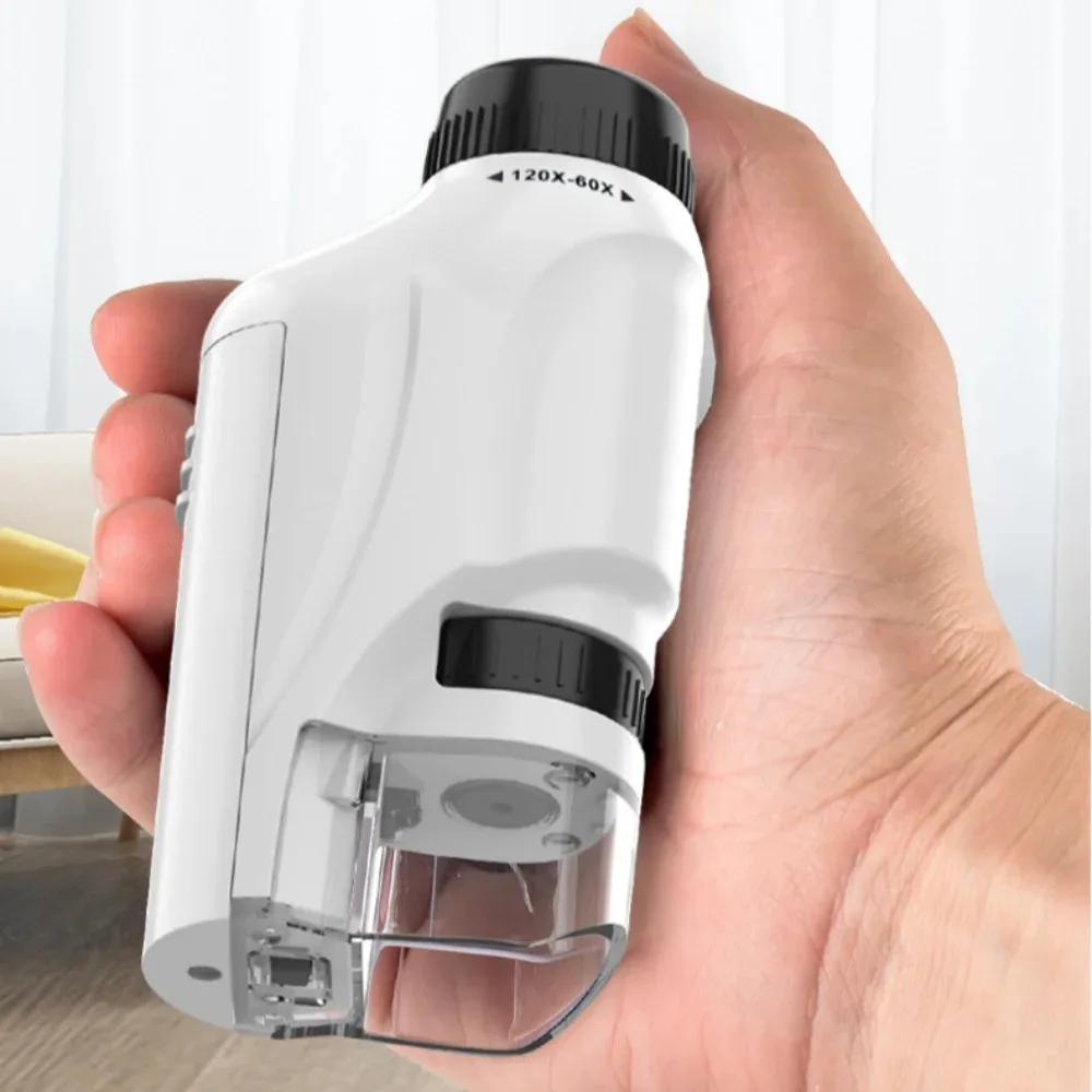 Outdoor Adventure Microscope - Pocket Microscope for Kids | See