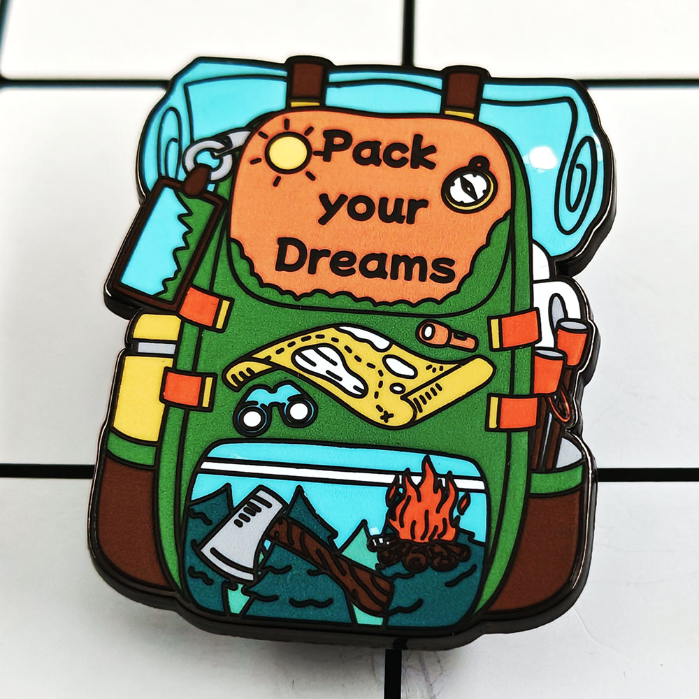 Outdoor Adventure Enthusiast - Pack Your Dreams Camping Equipment Backpack