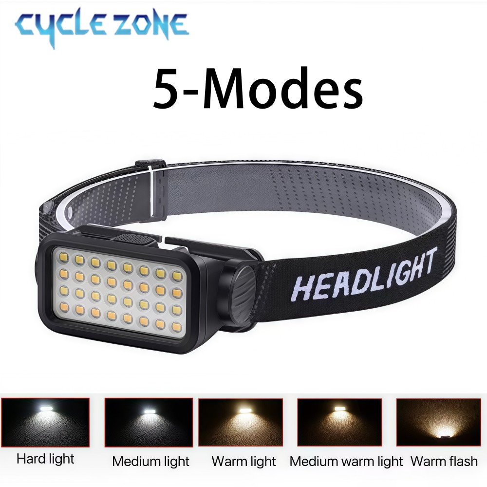 Rechargeable Headlamp with 32  - Outdoor Adventure Zone ulasan dan harga