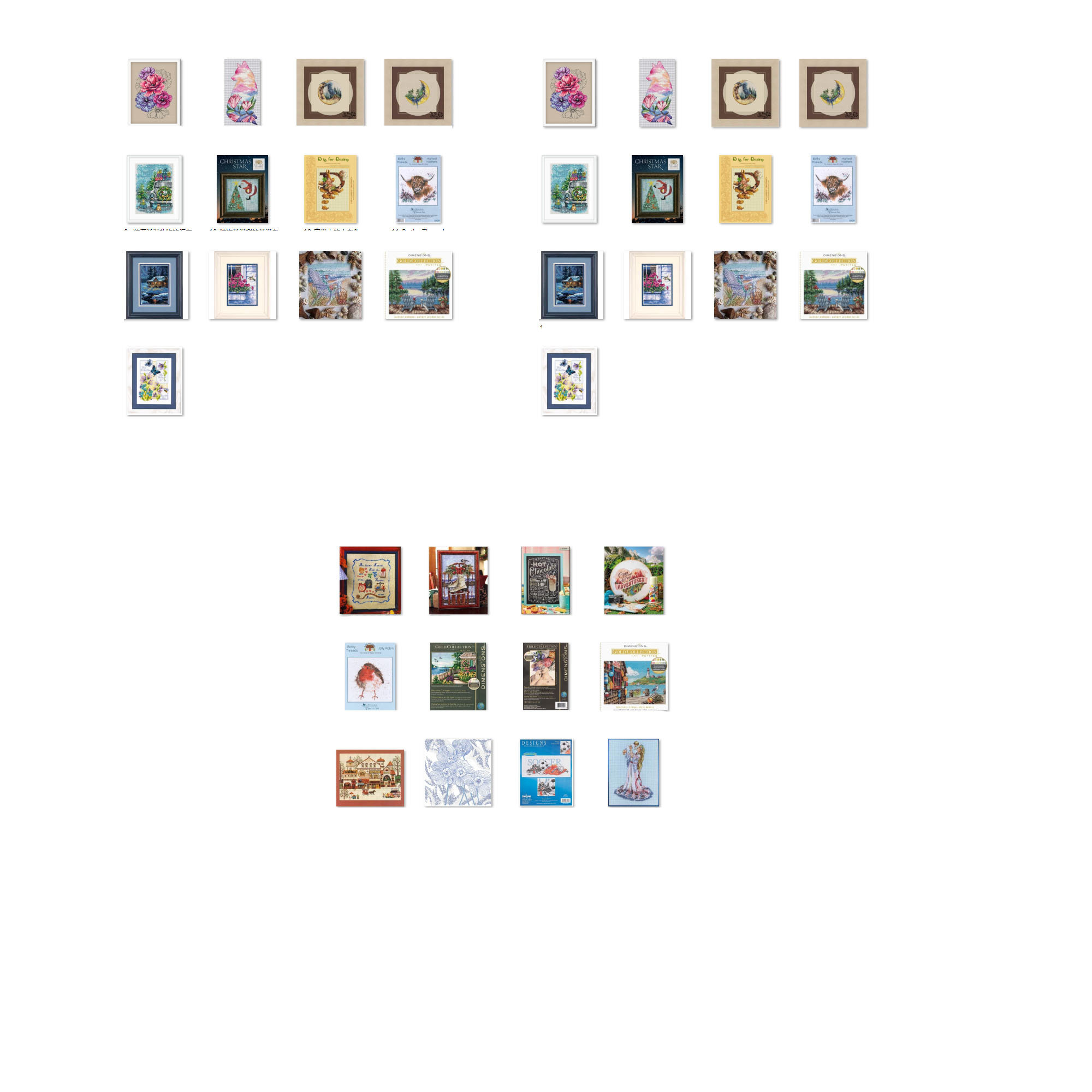 Cross Stitch Kit DIY Set Magaz - Outdoor Adventure Magazines ulasan dan harga