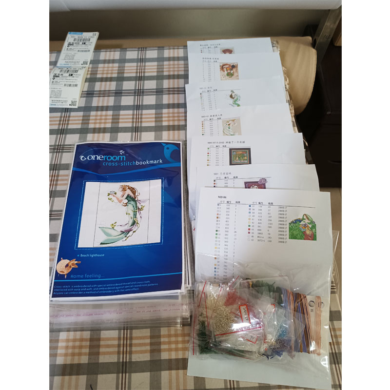 Cross Stitch Kit DIY Set Magaz - Outdoor Adventure Magazines ulasan dan harga