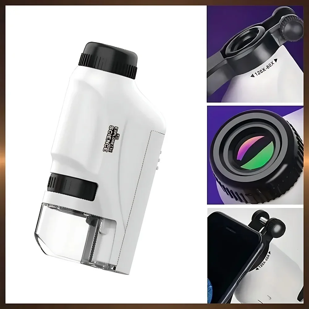 Pocket Microscope for Kids |   - Outdoor Adventure Microscope ulasan dan harga