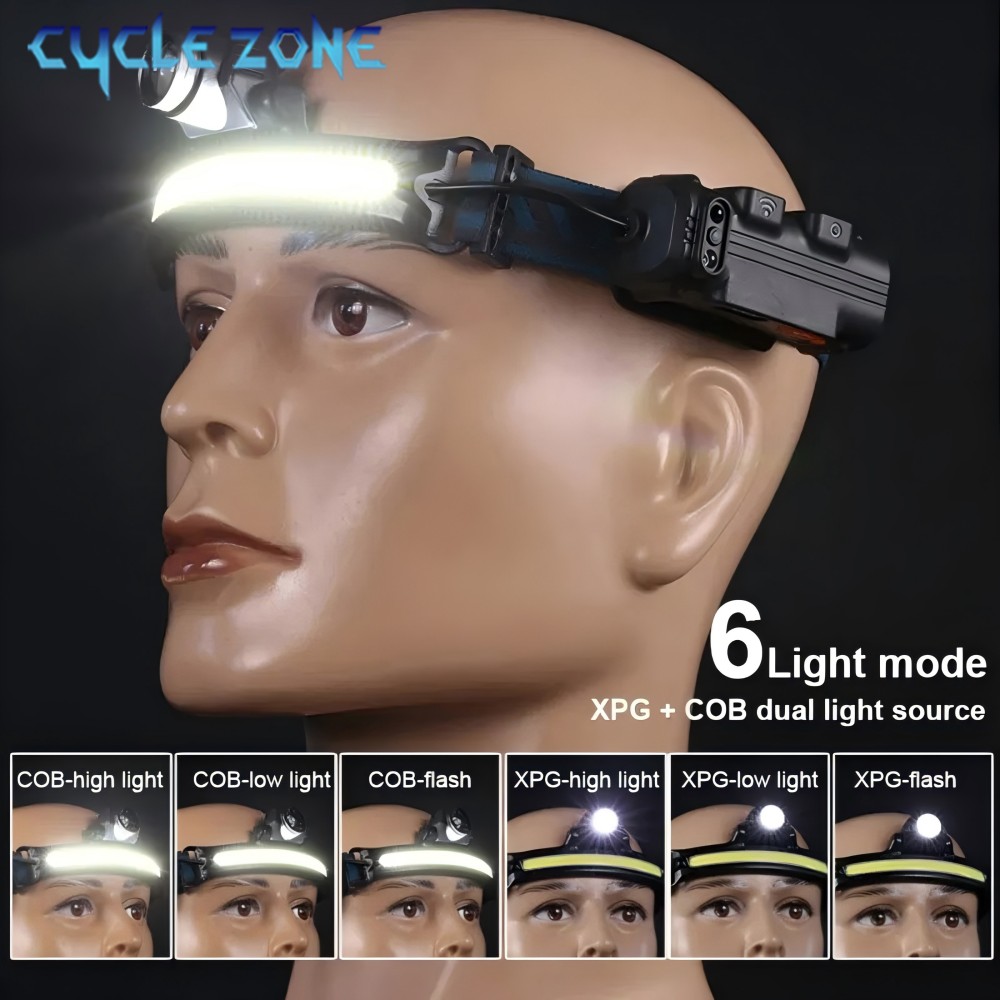 Powerful LED Sensor Headlamp Z - Outdoor Adventure Zone ulasan dan harga