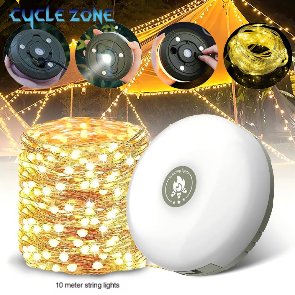 LED Camping Lamp with Reel Str - Outdoor Adventure Zone ulasan dan harga