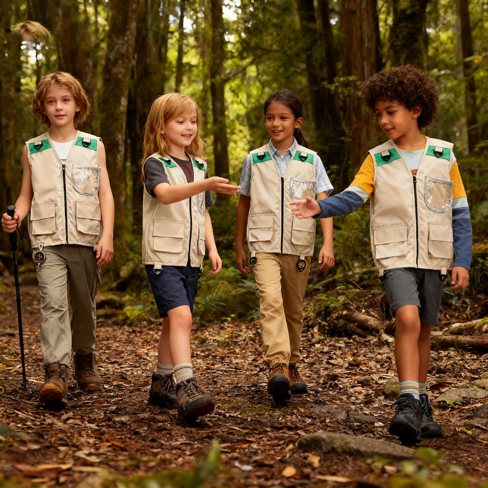 Fishing Vest Children Explorer - Outdoor Adventure Kids Party ulasan dan harga