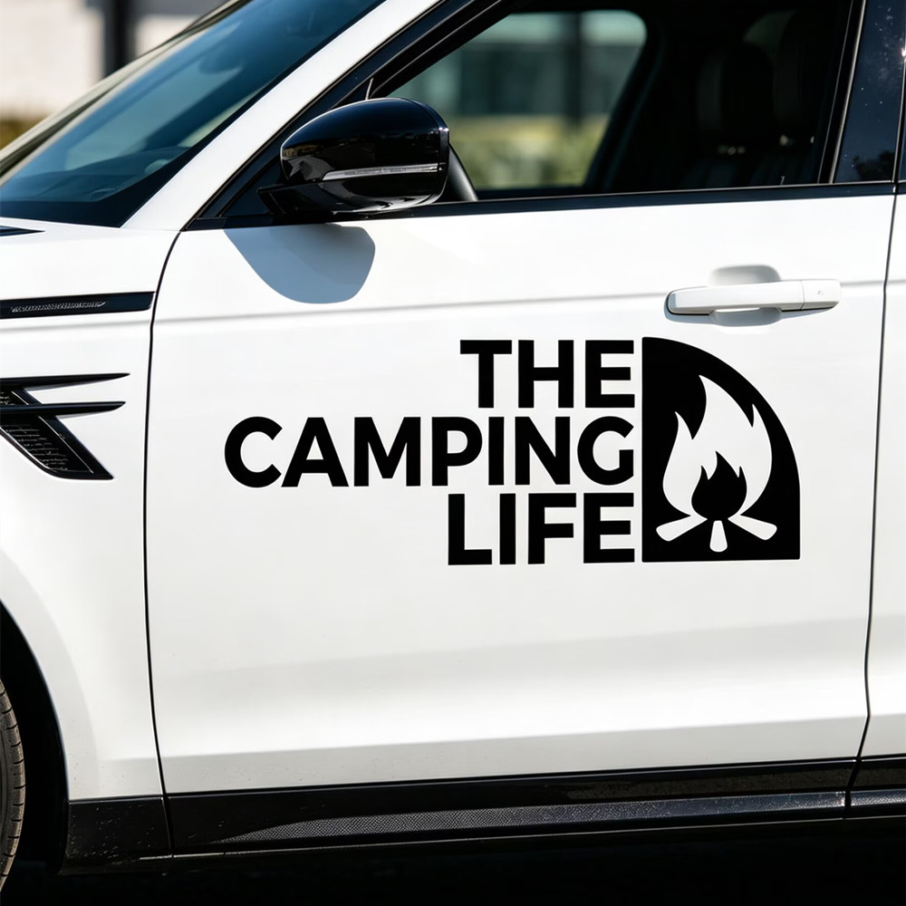 Fun Camping Adventure Vinyl De - Outdoor Adventure Enthusiast ulasan dan harga