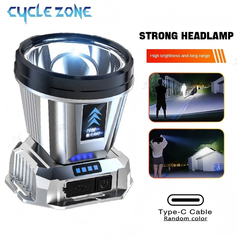 Portable Headlight Head Flashl - Outdoor Adventure Zone ulasan dan harga