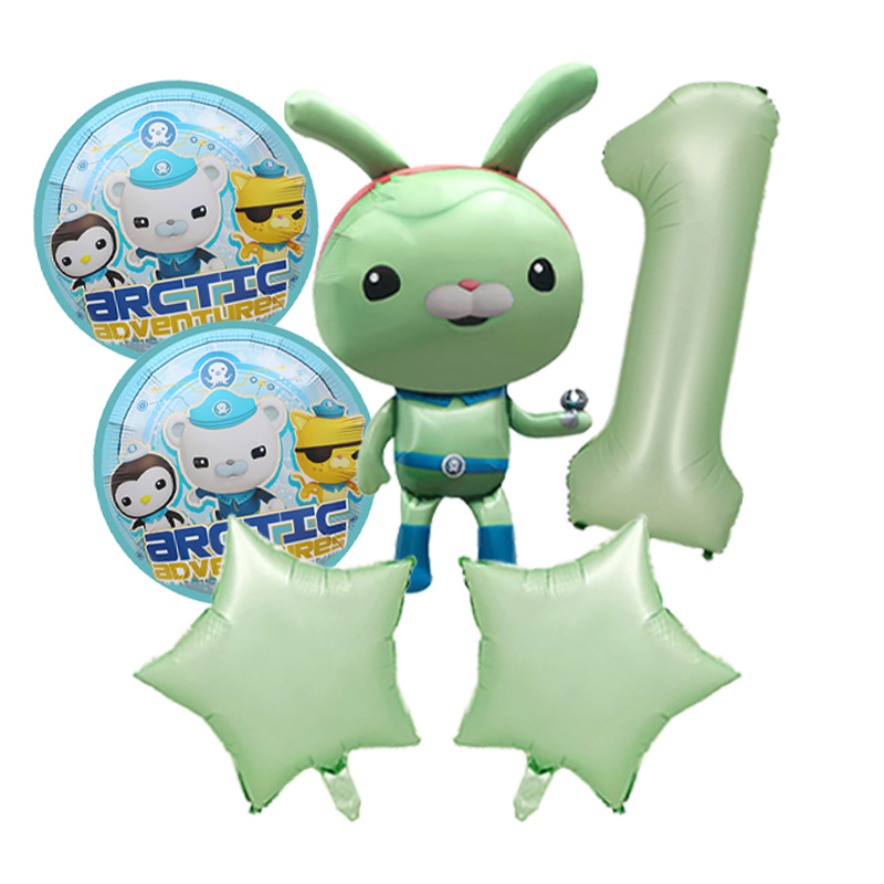 Octonauts Foil Balloons Set Se - Outdoor Adventure Kids Party ulasan dan harga