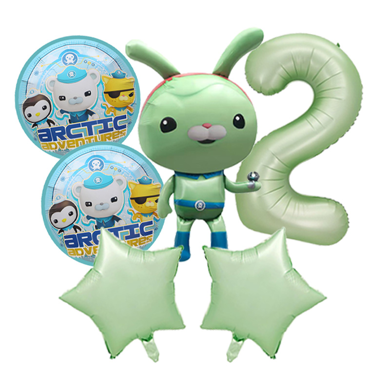 Octonauts Foil Balloons Set Se - Outdoor Adventure Kids Party ulasan dan harga