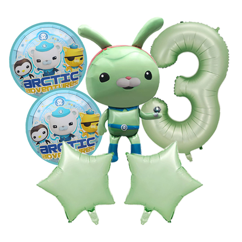 Octonauts Foil Balloons Set Se - Outdoor Adventure Kids Party ulasan dan harga